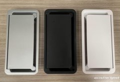 桌面穿线盒 办公桌电脑桌过线孔厂家供应 海之洋五金制品厂