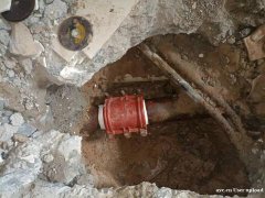 广州PE管断裂漏水检测维修，铁管穿孔漏水检测维修