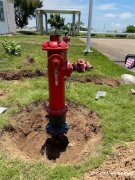 黄埔产业园消防系统渗漏探测，水管掉压查原因