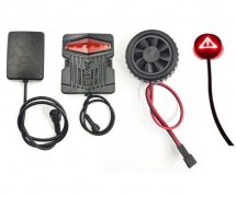 零行智能科技 摩托车BSD盲区监测变道辅助预警