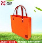 东莞锦鑫 厂家供应毛毡手提袋收纳袋 加厚无纺布包装袋