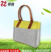 东莞锦鑫 厂家供应毛毡手提袋收纳袋 加厚无纺布包装袋