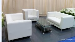 广州出租白色沙发凳出租白色转椅出租折叠桌