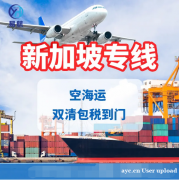 新加坡国际空运专线双清到门