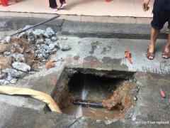 广州埋地水管泄漏检测，免砸砖精准定位漏水检测