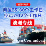 澳洲新西兰空海运专线物流