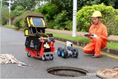排水管CCTV机器人探测，新装管网验收探测