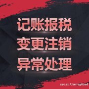 代理记账、纳税申报、建账报税、一般纳税人申请