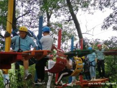 萝岗区附近丛林穿越，团队协作新高度