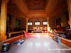 新疆茶室中的温暖守护者