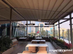 伟而特解决土耳其餐厅户外取暖需求