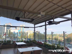 伟而特解决土耳其餐厅户外取暖需求