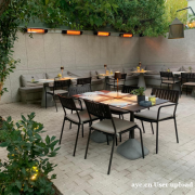 伟而特解决希腊户外高端花园餐厅整体取暖