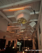 伟而特红外供暖真正解决海边户外酒吧采暖难题