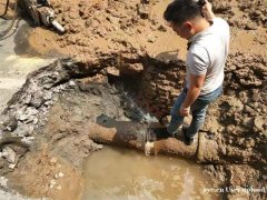广州路面暗管漏水检测，排水井不明清水流淌检测
