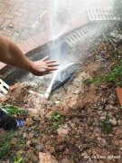 佛山暗装水管渗水漏水检测，埋地管网爆管检测